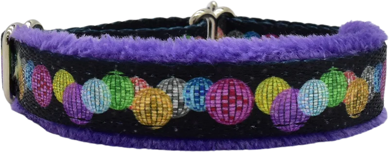 9. **Cat clothes cute model**5/8" Disco Balls Everyday Limited Slip Collar