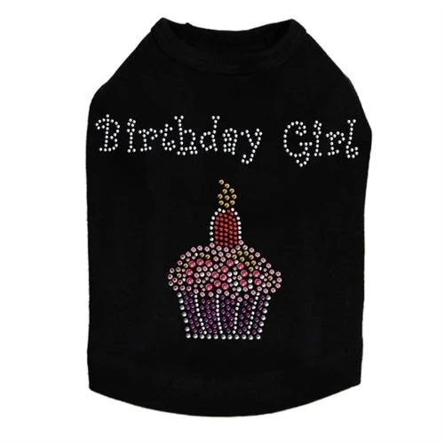 Birthday Girl Rhinestone Tank- Many Colors