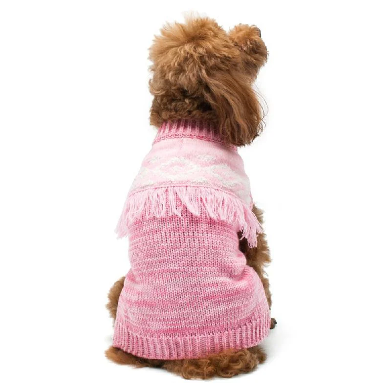 Boho Fringe Dog Sweater