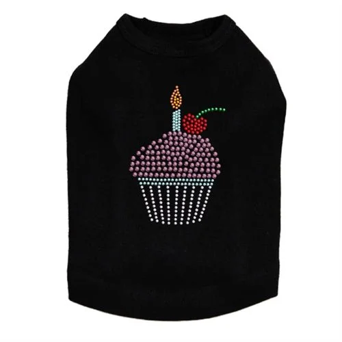 Cupcake Rhinestone Tank - Many Colors