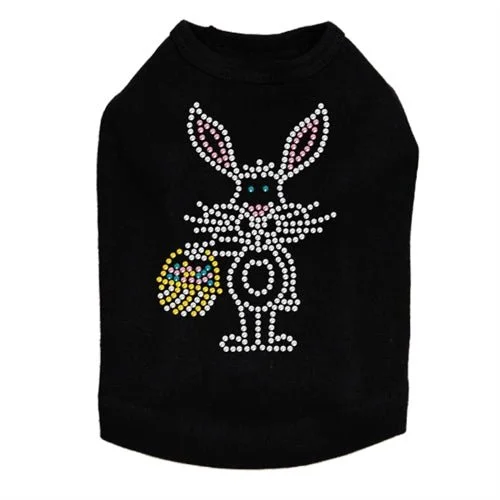 Easter Bunny with Basket Dog Tank- Many Colors