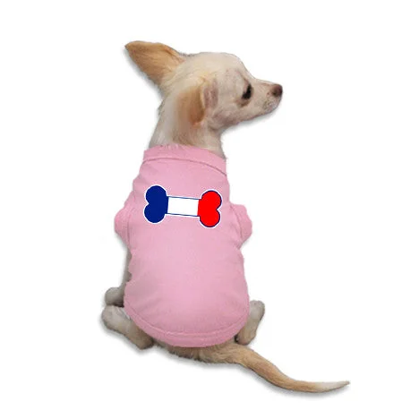 French Tank Style Pet Dog T-Shirt