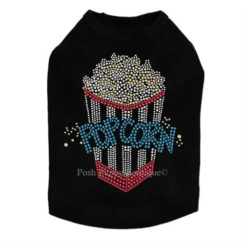 Popcorn Rhinestones Tanks- Many Colors