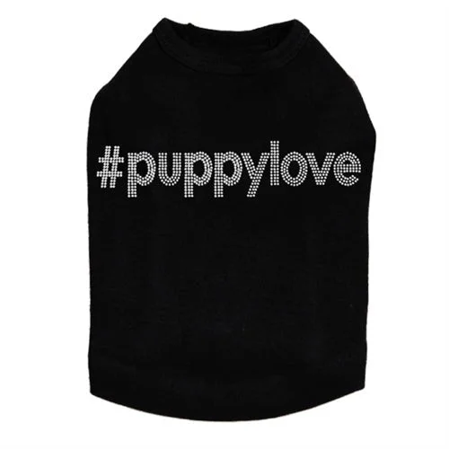 #puppylove - Rhinestone Dog Tank - Many Colors