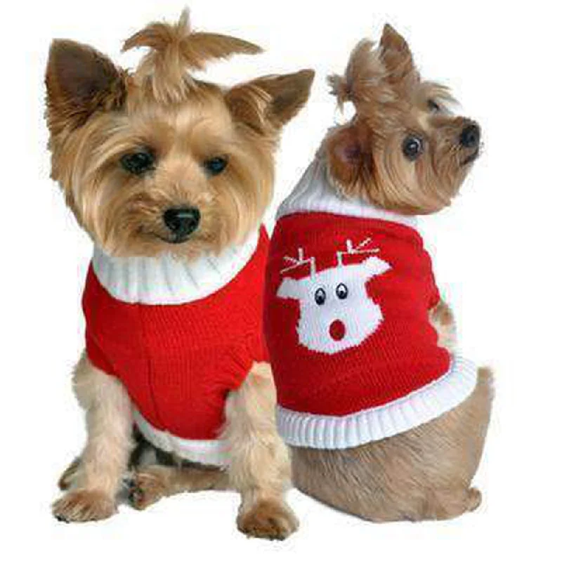 Rudolph Holiday Dog Sweater