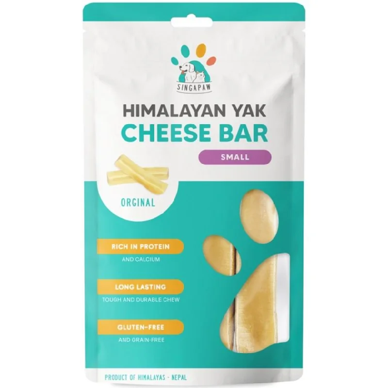 - Dog food improves immunity10% OFF: Singapaw Himalayan Yak Cheese Bar Dog Chew 2Pcs